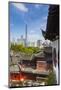 Yuyuan Gardens and Bazaar with the Shanghai Tower Behind, Old Town, Shanghai, China-Jon Arnold-Mounted Photographic Print