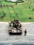 Vietnam Capture Tanks-Yves Billy-Framed Stretched Canvas