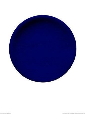 Blue Disk, c.1957 (IKB54)
