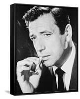 Yves Montand-null-Framed Stretched Canvas