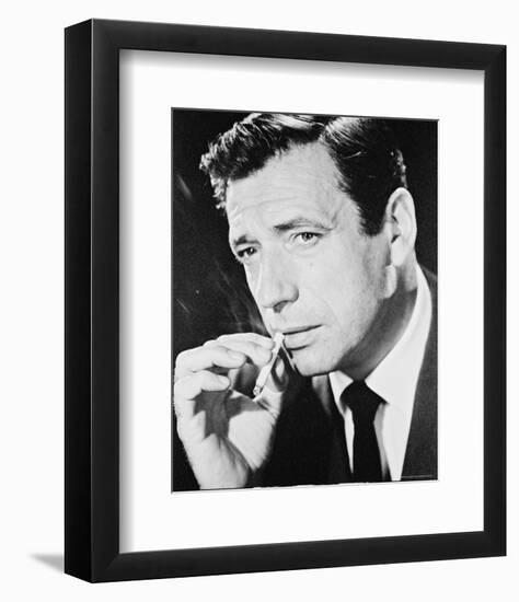 Yves Montand-null-Framed Photo