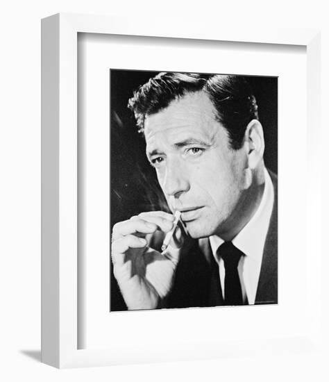 Yves Montand-null-Framed Photo