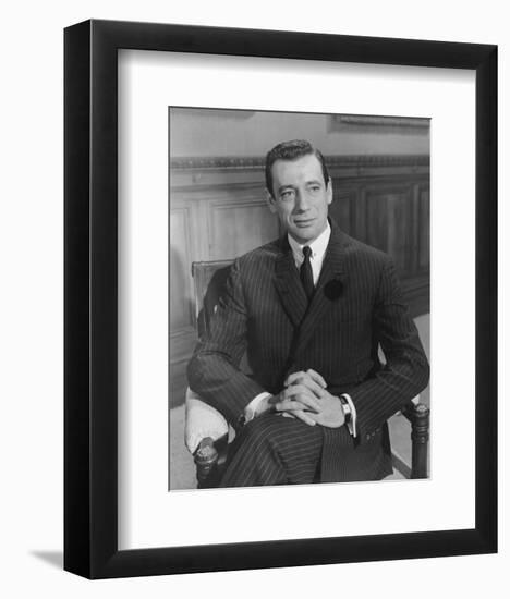 Yves Montand-null-Framed Photo