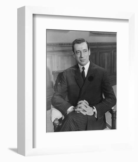 Yves Montand-null-Framed Photo