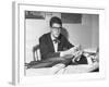 Yves Saint Laurent Opened His Couture Fashion House in Paris in 1961-null-Framed Photo