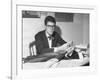 Yves Saint Laurent Opened His Couture Fashion House in Paris in 1961-null-Framed Photo