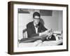 Yves Saint Laurent Opened His Couture Fashion House in Paris in 1961-null-Framed Photo