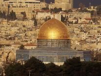 Dome of the Rock, Jerusalem, Israel-Yvette Cardozo-Framed Stretched Canvas