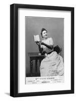 Yvette Guilbert (1867-1944) 1891-Chalot-Framed Photographic Print
