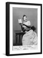 Yvette Guilbert (1867-1944) 1891-Chalot-Framed Photographic Print