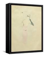 Yvette Guilbert, C.1894-Henri de Toulouse-Lautrec-Framed Stretched Canvas