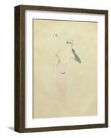 Yvette Guilbert, C.1894-Henri de Toulouse-Lautrec-Framed Giclee Print