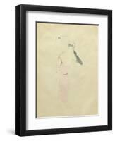 Yvette Guilbert, C.1894-Henri de Toulouse-Lautrec-Framed Giclee Print