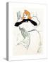 Yvette Guilbert, Lautrec-Henri de Toulouse-Lautrec-Stretched Canvas