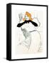 Yvette Guilbert, Lautrec-Henri de Toulouse-Lautrec-Framed Stretched Canvas