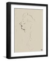 Yvette Guilbert-Henri de Toulouse-Lautrec-Framed Giclee Print