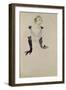 Yvette Guilbert-Henri de Toulouse-Lautrec-Framed Giclee Print