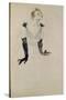 Yvette Guilbert-Henri de Toulouse-Lautrec-Stretched Canvas