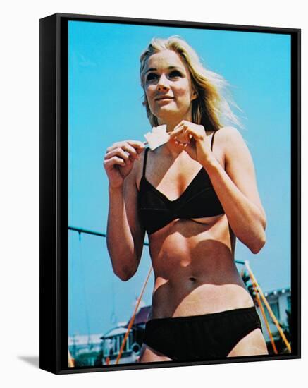 Yvette Mimieux-null-Framed Stretched Canvas