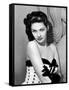 Yvonne by Carlo (1922 2007) actrice d'origine canadienne naturalisee americaine (b/w photo)-null-Framed Stretched Canvas