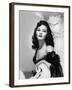 Yvonne by Carlo (1922 2007) actrice d'origine canadienne naturalisee americaine (b/w photo)-null-Framed Photo