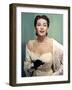 Yvonne by Carlo (1922 2007) actrice d'origine canadienne naturalisee americaine ici en, 1956 (photo-null-Framed Photo