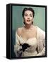 Yvonne by Carlo (1922 2007) actrice d'origine canadienne naturalisee americaine ici en, 1956 (photo-null-Framed Stretched Canvas