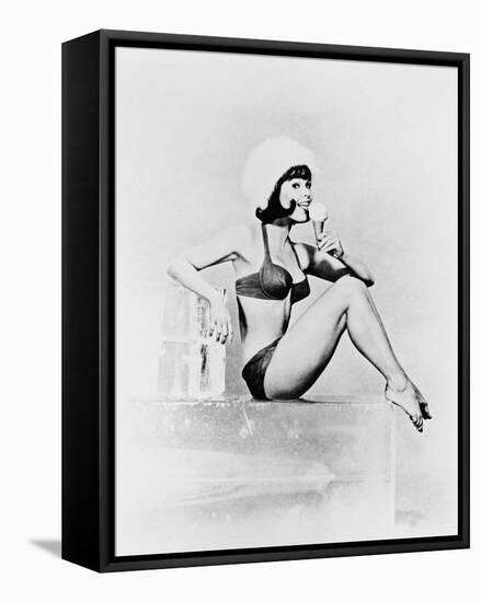 Yvonne Craig-null-Framed Stretched Canvas