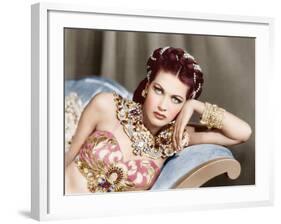 Yvonne De Carlo, ca. 1940s-null-Framed Photo