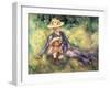 Yvonne et Jean-Pierre-Auguste Renoir-Framed Giclee Print