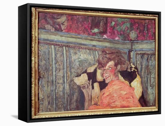 Yvonne Printemps-Edouard Vuillard-Framed Stretched Canvas