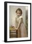 Yvonne-William Adolphe Bouguereau-Framed Art Print