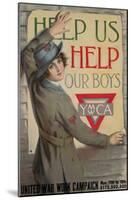 YWCA United War Work Campaign-null-Mounted Poster