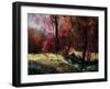 ywoigne in Fall-Pol Ledent-Framed Art Print