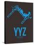 Yyz Toronto Poster 1-NaxArt-Stretched Canvas