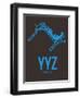 Yyz Toronto Poster 1-NaxArt-Framed Art Print