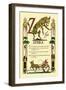 Z for Zebra-Tony Sarge-Framed Art Print