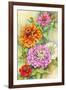 Z for Zinnia-Joanne Porter-Framed Giclee Print