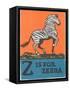 Z is for Zebra-null-Framed Stretched Canvas