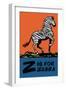 Z is for Zebra-Charles Buckles Falls-Framed Art Print