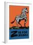 Z is for Zebra-Charles Buckles Falls-Framed Art Print