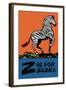 Z is for Zebra-Charles Buckles Falls-Framed Art Print