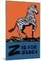 Z is for Zebra-Charles Buckles Falls-Mounted Art Print