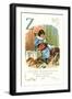 Z is for Zella-null-Framed Art Print