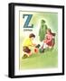 Z Is for Zipper-null-Framed Art Print