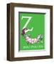 Z is for Zizzer Zazzer Zuzz (green)-Theodor (Dr. Seuss) Geisel-Framed Art Print