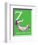 Z is for Zizzer Zazzer Zuzz (green)-Theodor (Dr. Seuss) Geisel-Framed Art Print