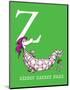 Z is for Zizzer Zazzer Zuzz (green)-Theodor (Dr. Seuss) Geisel-Mounted Art Print