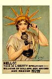 Hello! This is Liberty Speaking-Z.p. Nikolaki-Framed Art Print