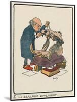 'Z the Zealous Zoologist', 1903-John Hassall-Mounted Giclee Print